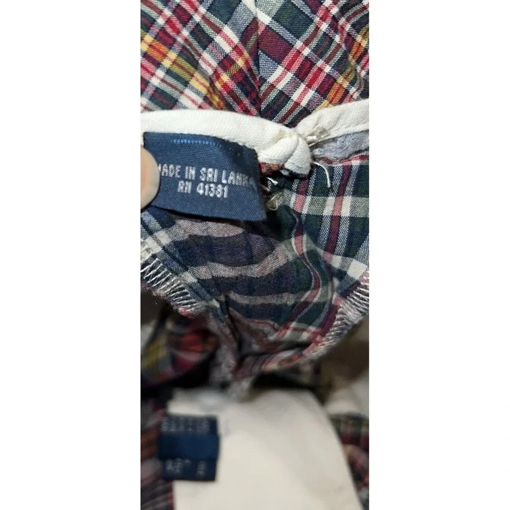 Polo Ralph Lauren Shorts Indian Madras Plaid Bleeker Chinos Men's Size 34 - Picture 5 of 8